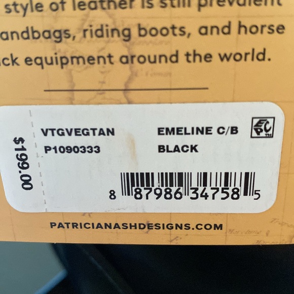 Patricia Nash Black Emeline - Picture 9 of 9